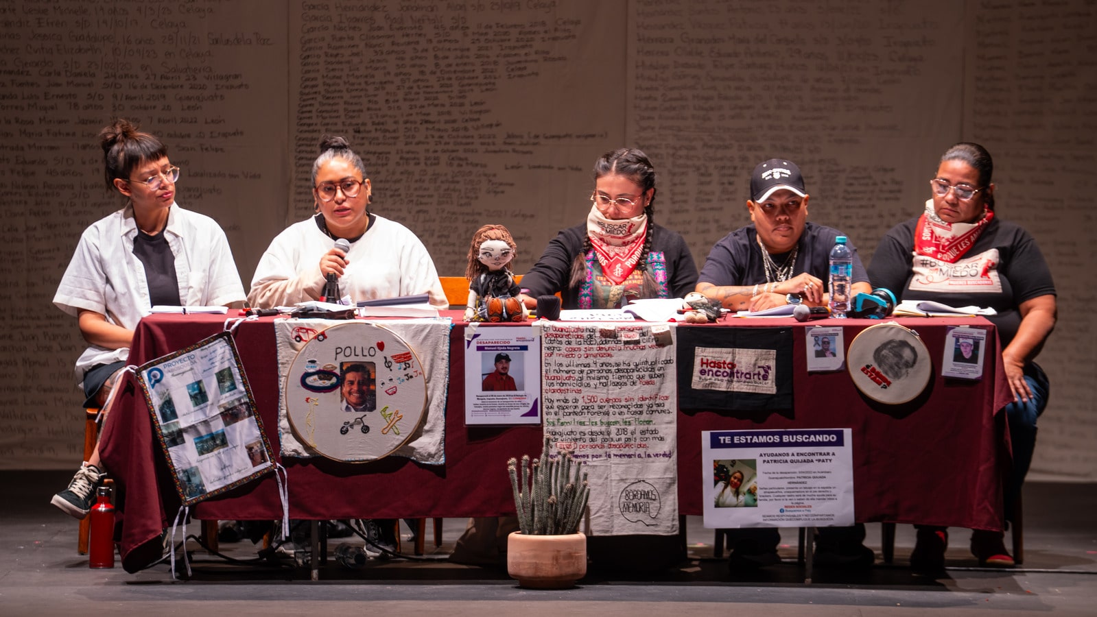 Visibilizan a través del arte en el FIC53 la lucha de las madres buscadoras en Guanajuato